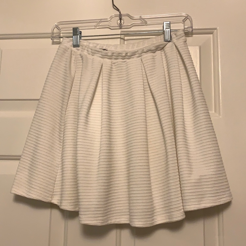 White skirt